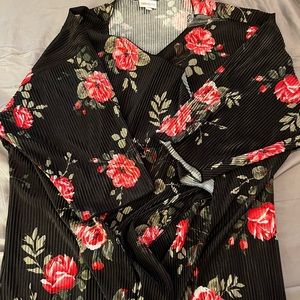 Lularoe Floral Cardigan